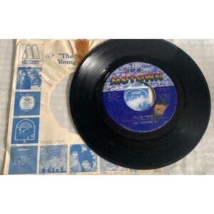 Michael Jackson - Got to be There & Maria 45 record with Sleeve
